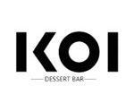 KOI Dessert Bar Menu
